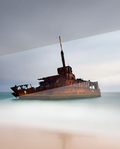 image of a ship on a sea