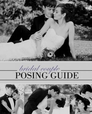image of bridal couple posing guide