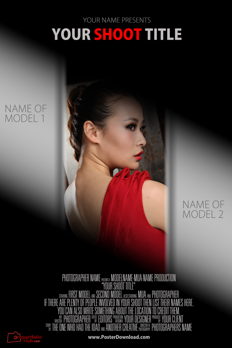 Free Movie Poster Templates for Your Next Shoot