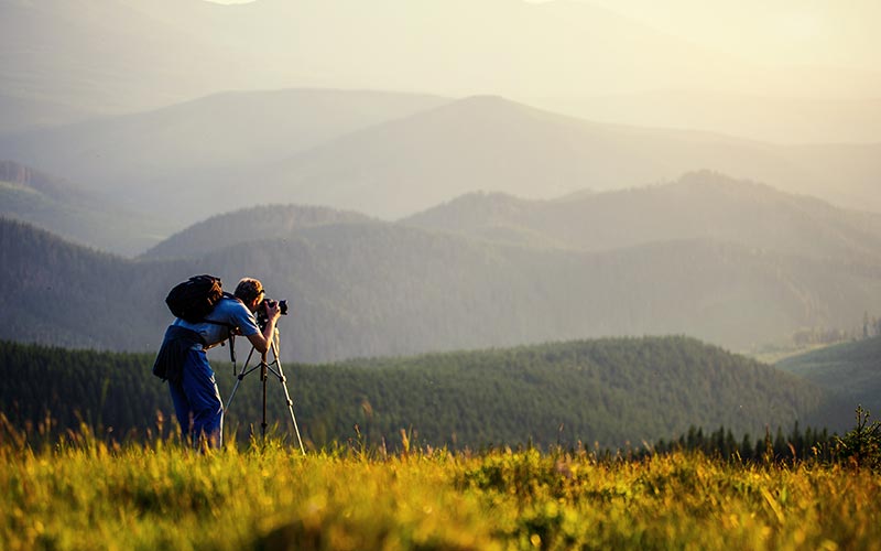 A landscape photographer - Landscape photography Tips