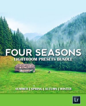 image of four seasons lightroom presets bundle