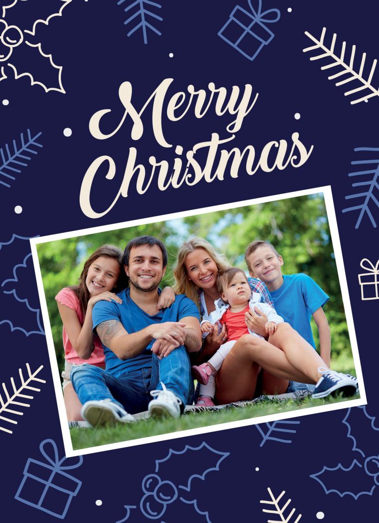 15 Free Christmas Card Templates | PhotoWhoa