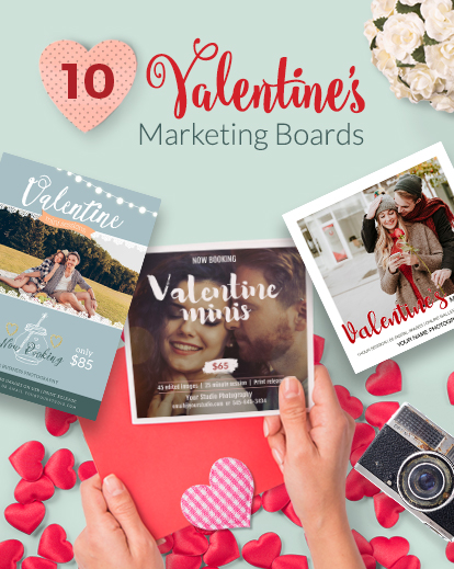 10 Free Valentine's Day Marketing Boards