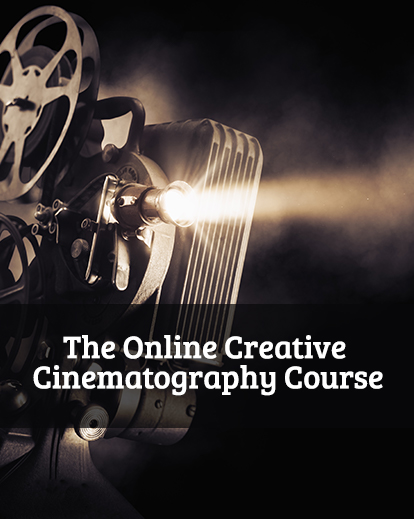 online creative cinematography course banner