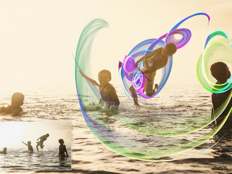 photoshop overlay effects