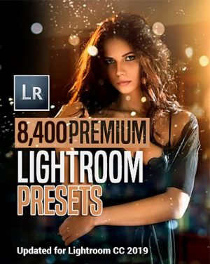 image of 8400 premium lightroom presets