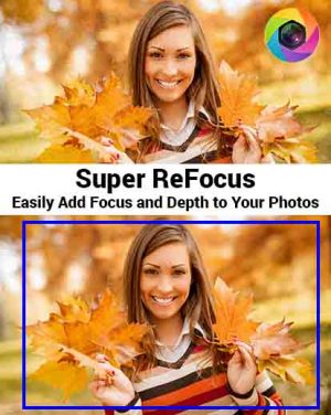 girl holding maple leaves image focus readjusted b&a with super refocus