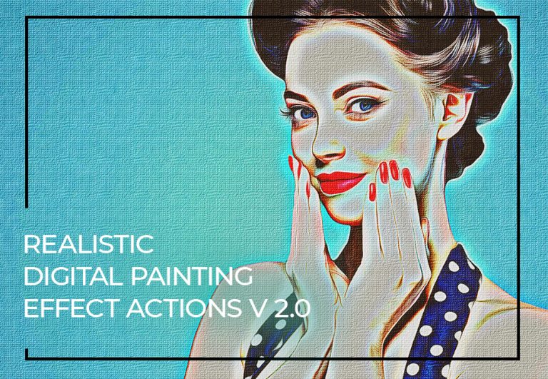 8 Oil Paint Actions Turn Images Into Paintings