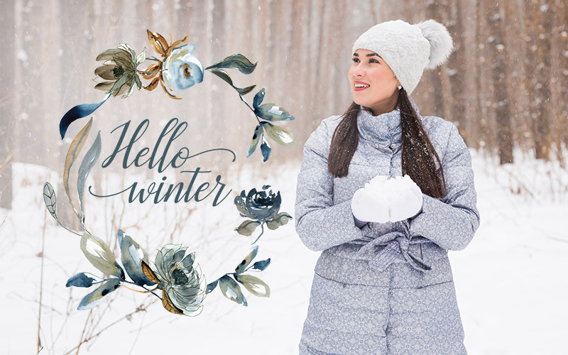 photoshop overlays pack winter
