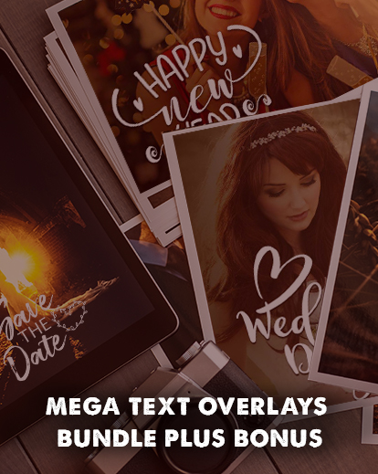Banner of 'Mega Text Overlays Bundle Plus Bonus'