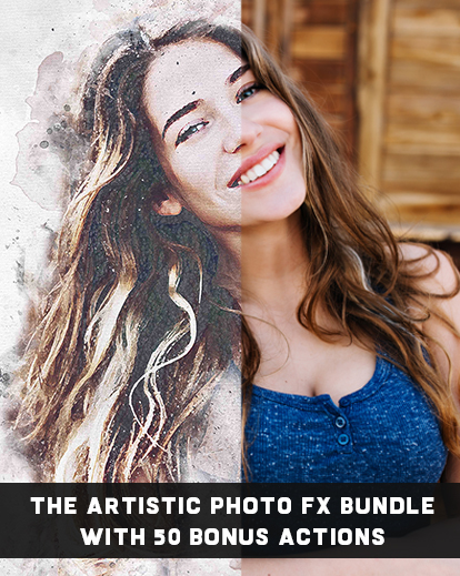 Image of The Artistic Photo FX Bundle With 50 Bonus Actions