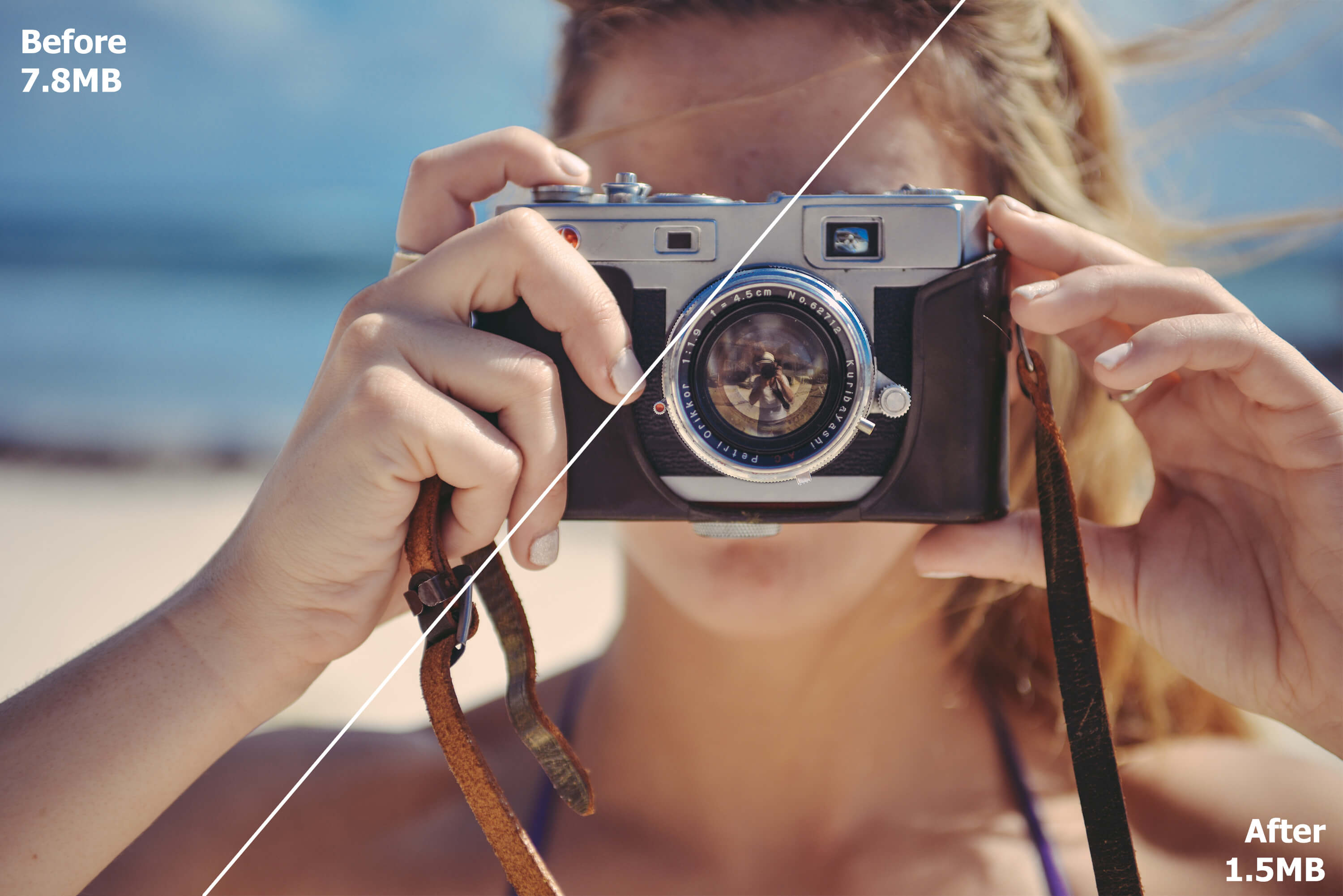compress images in photoshop