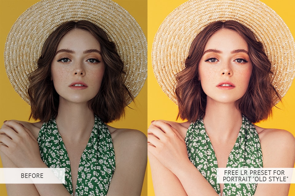Old Style Portrait Presets : B & A