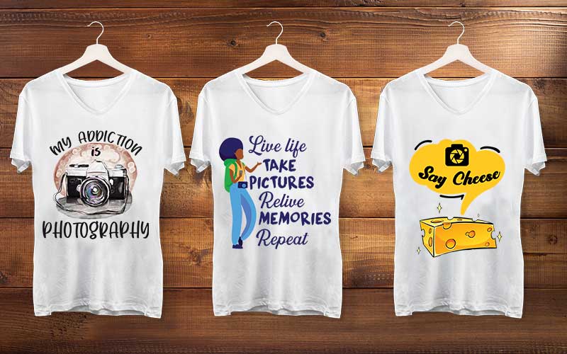 Photography deals t shirts