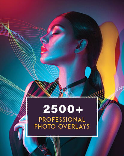 2500 Professional Photo Overlays