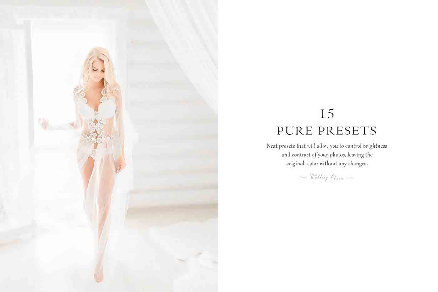 lightroom wedding presets common info tablePure