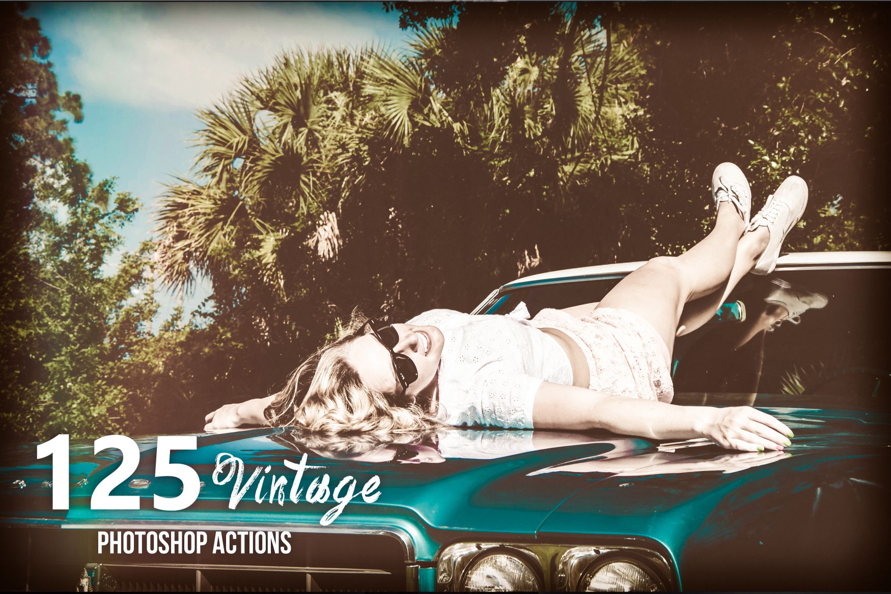 Vintage wedding photoshop actions