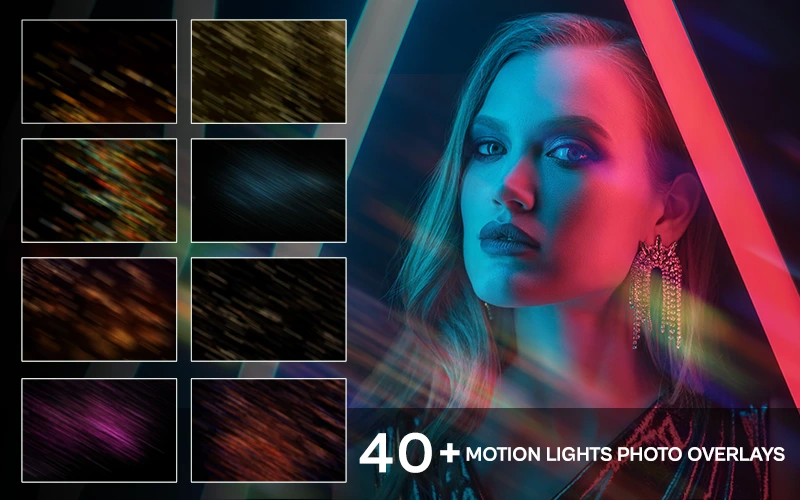 Motion Lights Photo Overlays