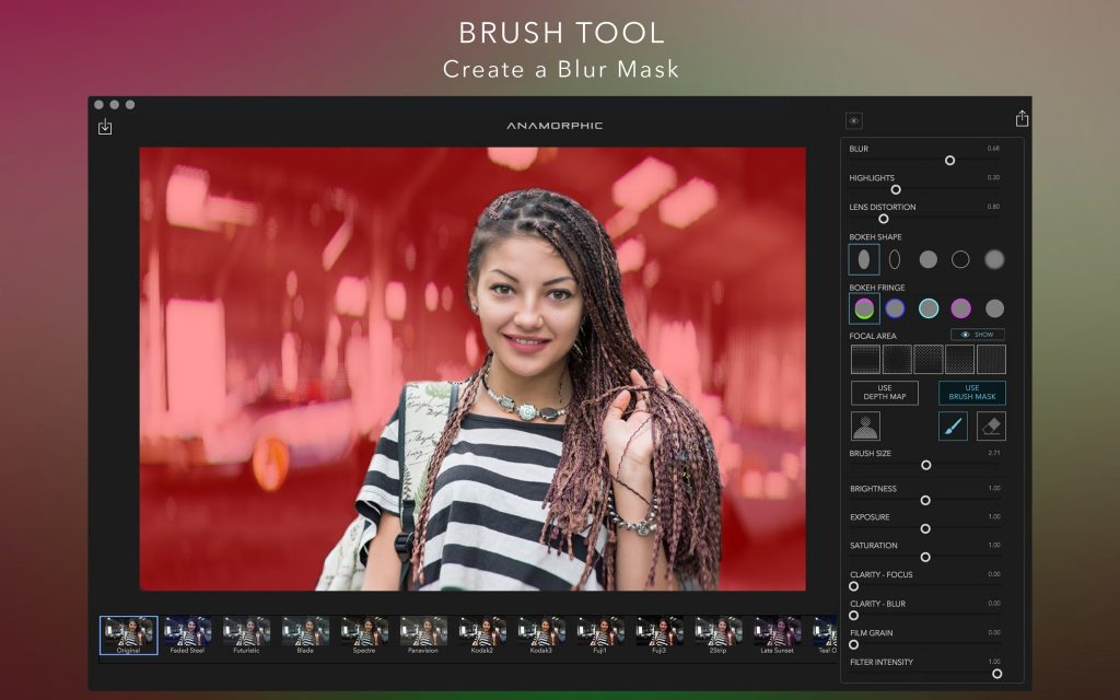 Anamorphic Pro Professional Lens Blur Tool For Mac