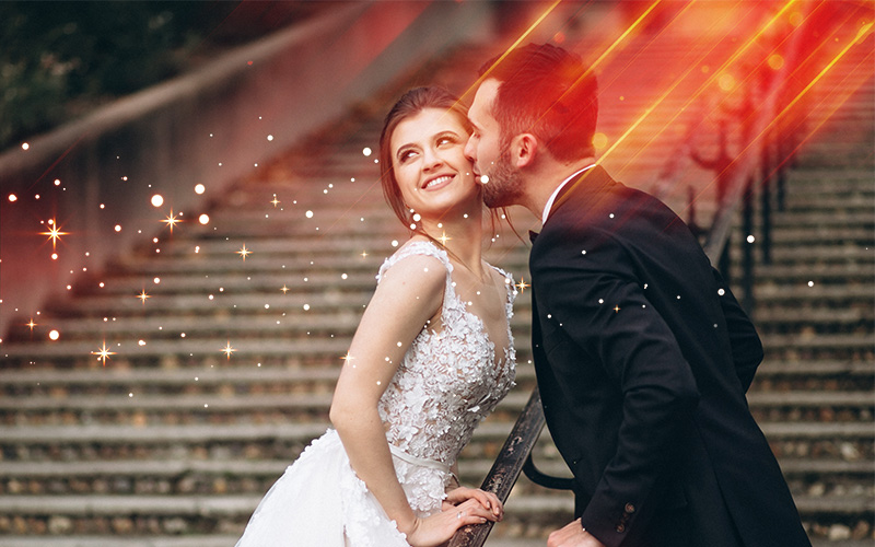 wedding overlays magic