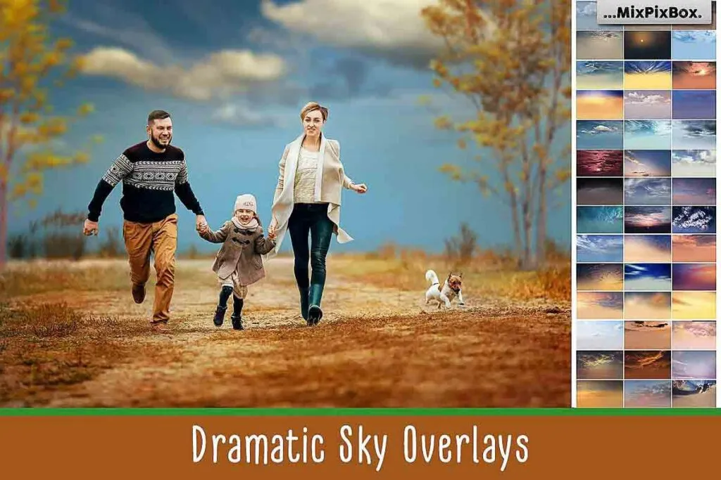 Add drama to your images with dramatic overlays