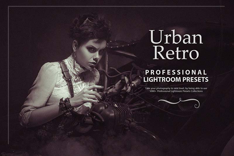 photo presets for urban retro
