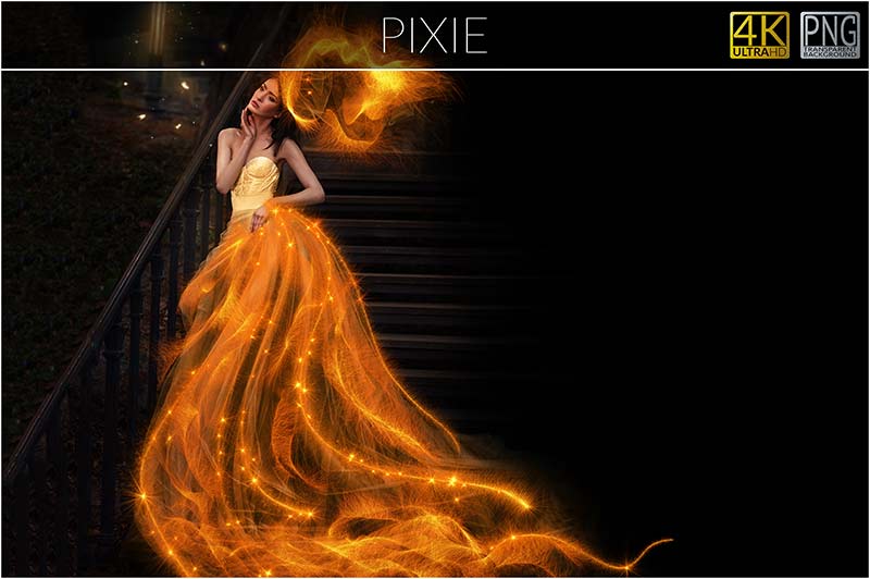 pixie transparent overlay image