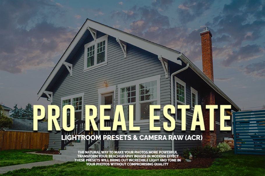 amazing lightroom presets pro realestate