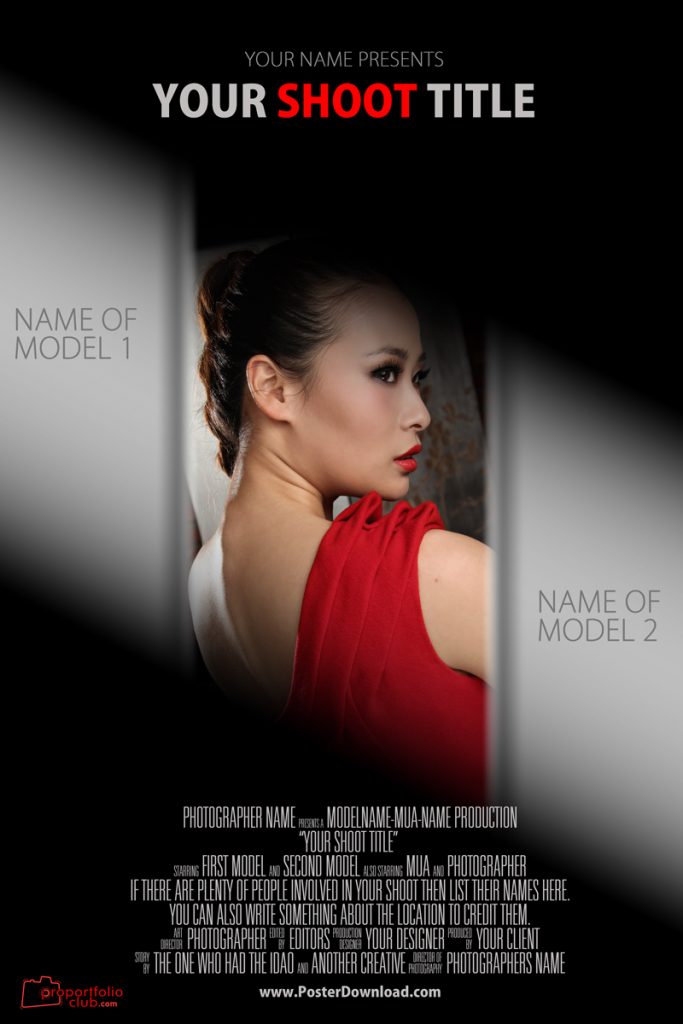 Free movie poster templates [Download for free for a limited time]
