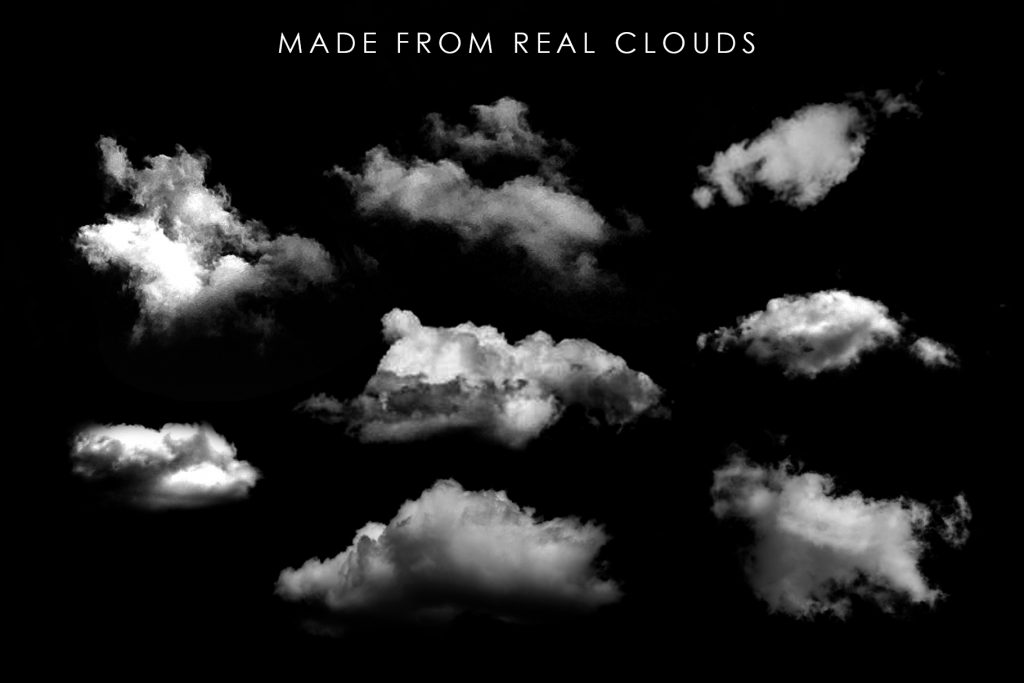made from real clouds