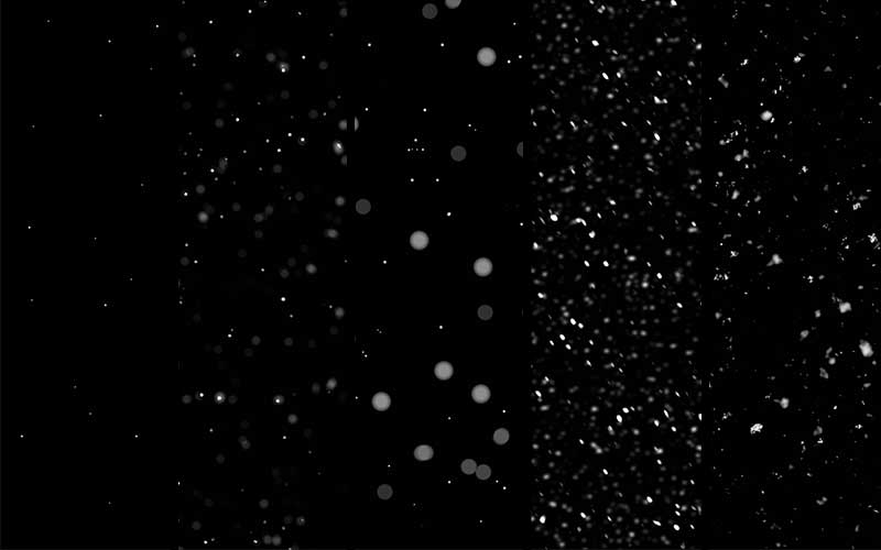 falling snow overlay