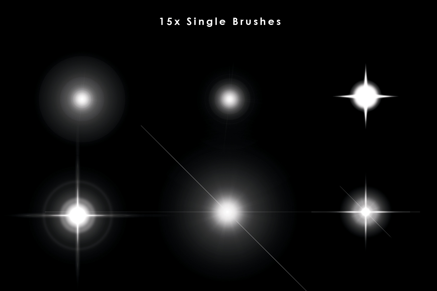 15x single brushes image