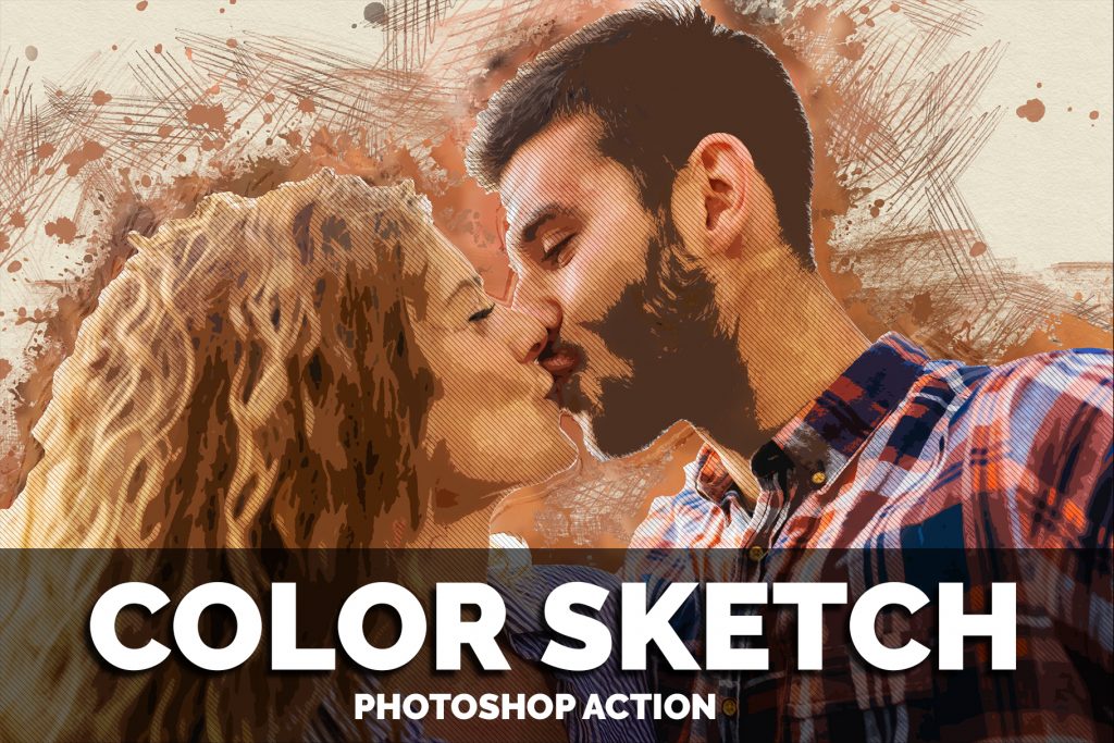 Sketch Photoshop Actions