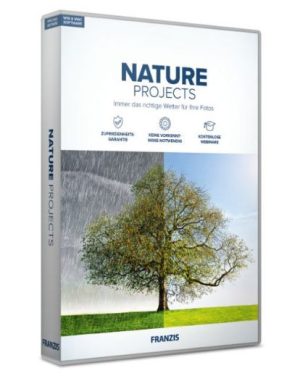 package mockup showing a tree with half of it during sunny and the other half with rainy weather effect