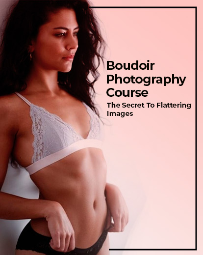 petite model wearing bikini - cover image of boudoir course