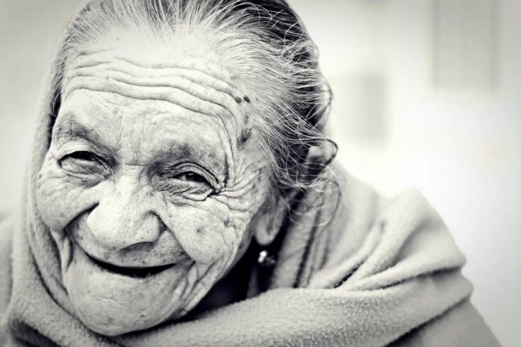 image of a old woman