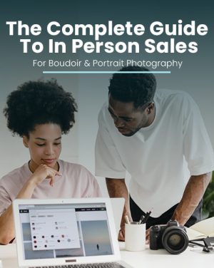 In person sales photography feature image