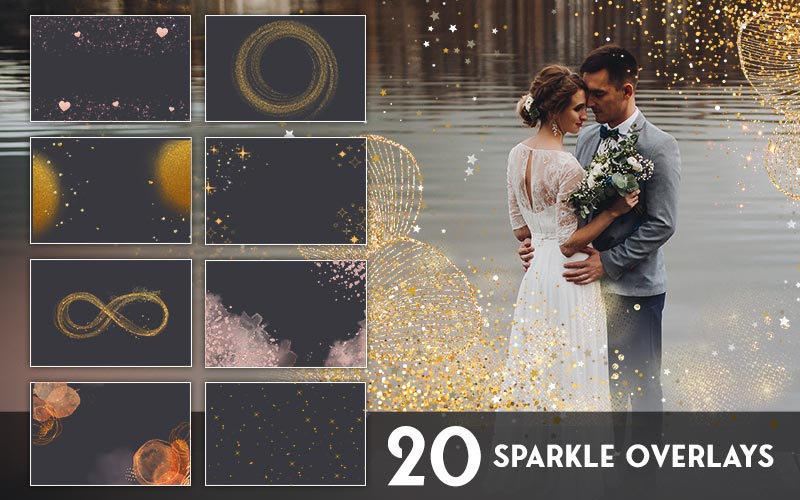 Sparkle image overlays preview