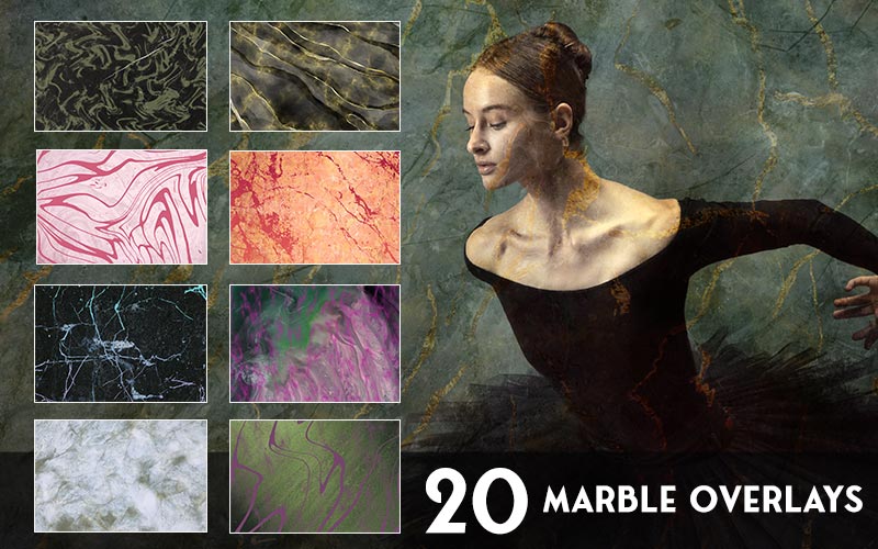 marble overlays bundle