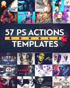 artistic photo fx actions and templates