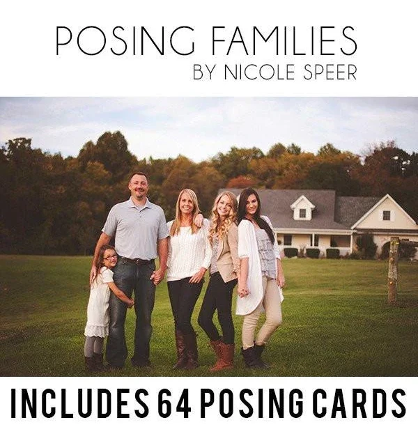 Family Posing Cards Bundle