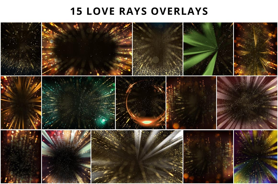 love rays overlays