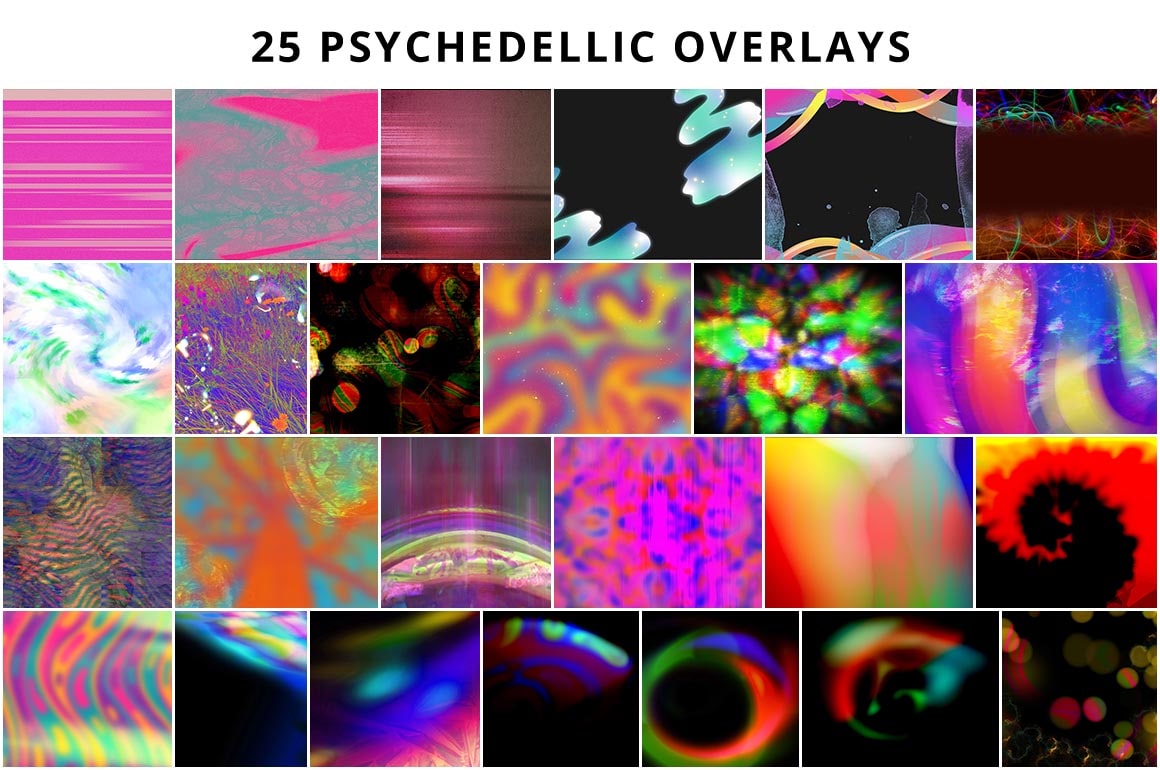 psychedelic overlays
