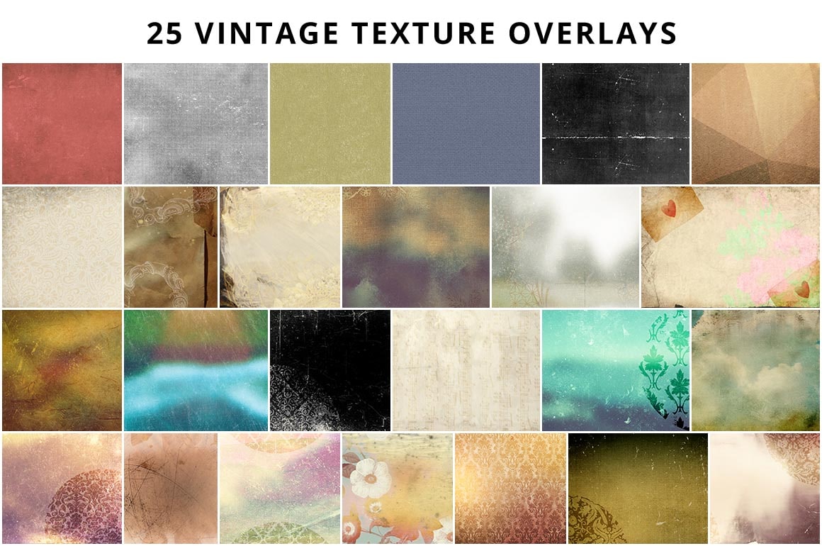 vintage texture overlays