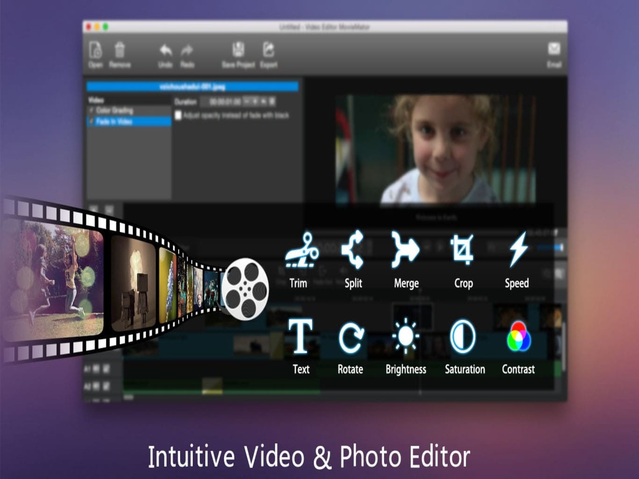 Mp4 Editing Software MovieMator Video Editor for Mac & Win