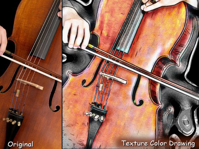 Violin effect results image