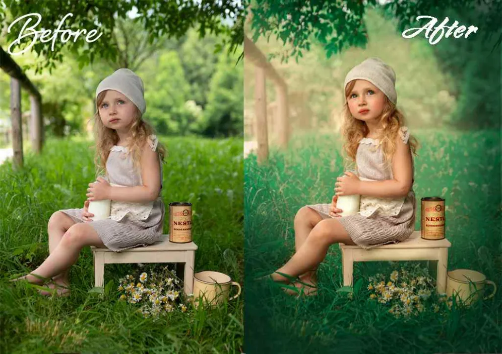 Children's Fine Art Photography Editing Bundle