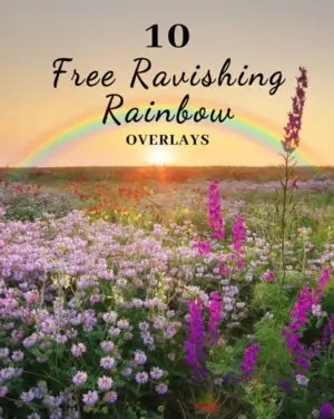 10 free rainbow overlays featured image