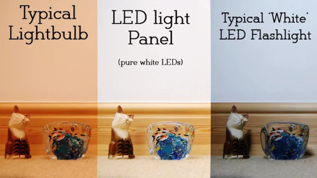 led light panels effects