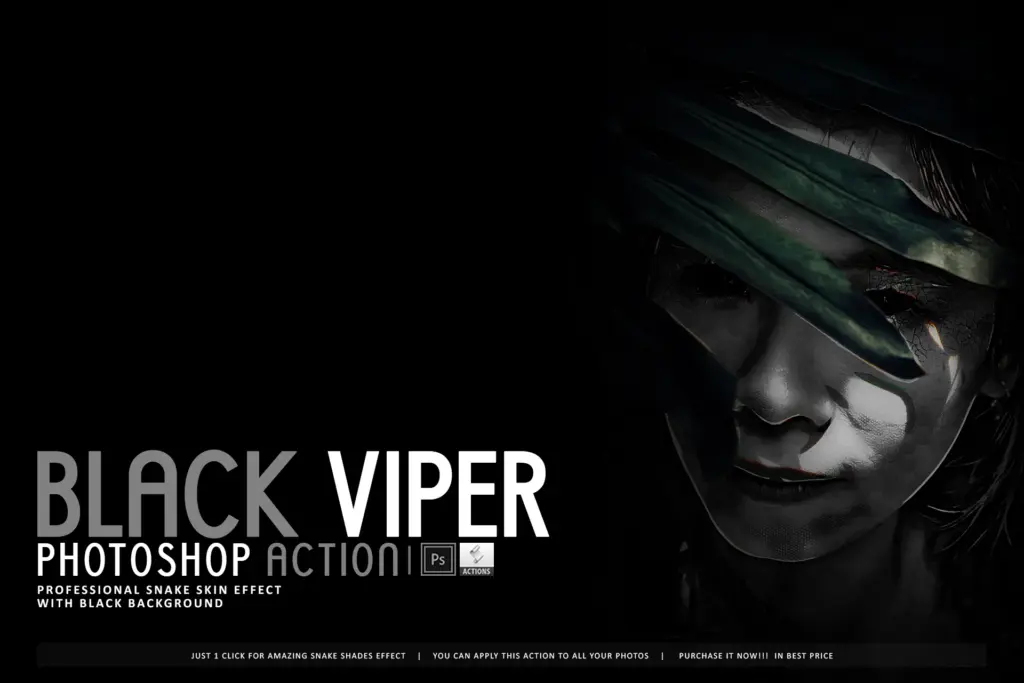 black viper photoshop actions